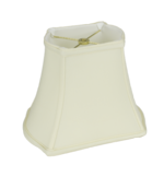 D1219 Anna Rectangle Out Curved Sides Bell with Piping D1219